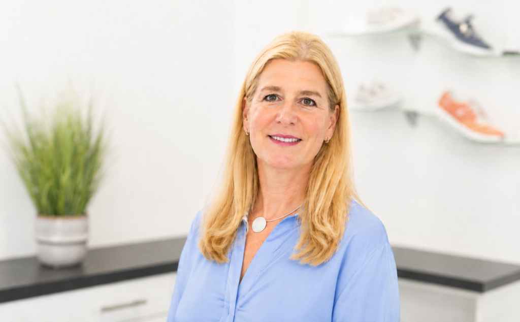 Ilka Buchholz von INNOPED Orthopädietechnik in der Service-Praxis in Remscheid
